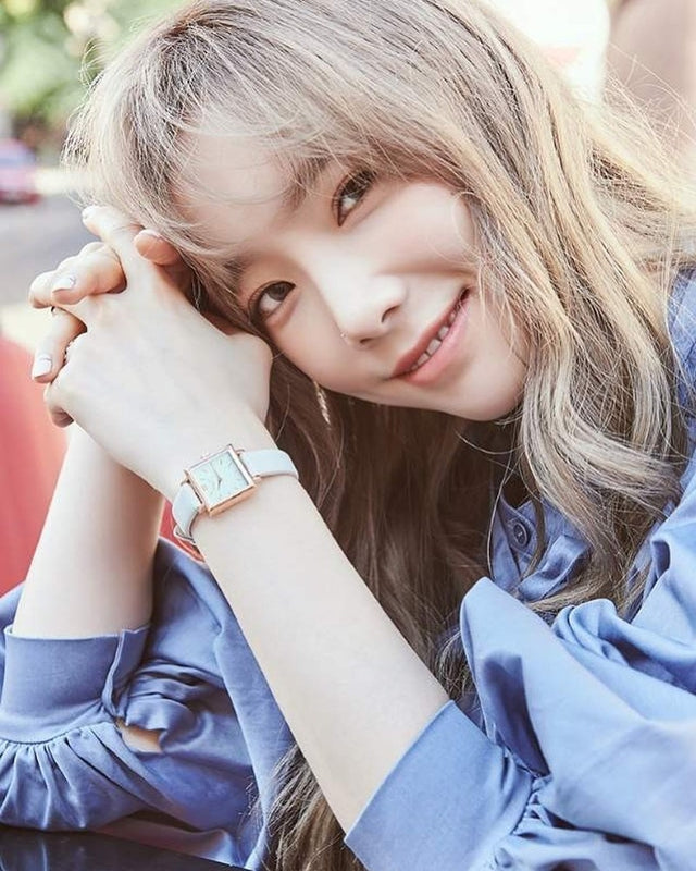PLVE Watch with SNSD Taeyeon in the cosmopolitan photo shoot